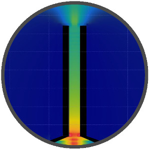Clibano Ofenrohr numerische Simulation