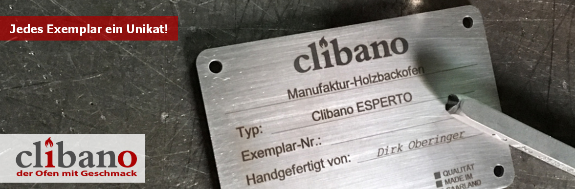 Clibano Holzbackofen Manufaktur - jedes Exemplar ein Unikat